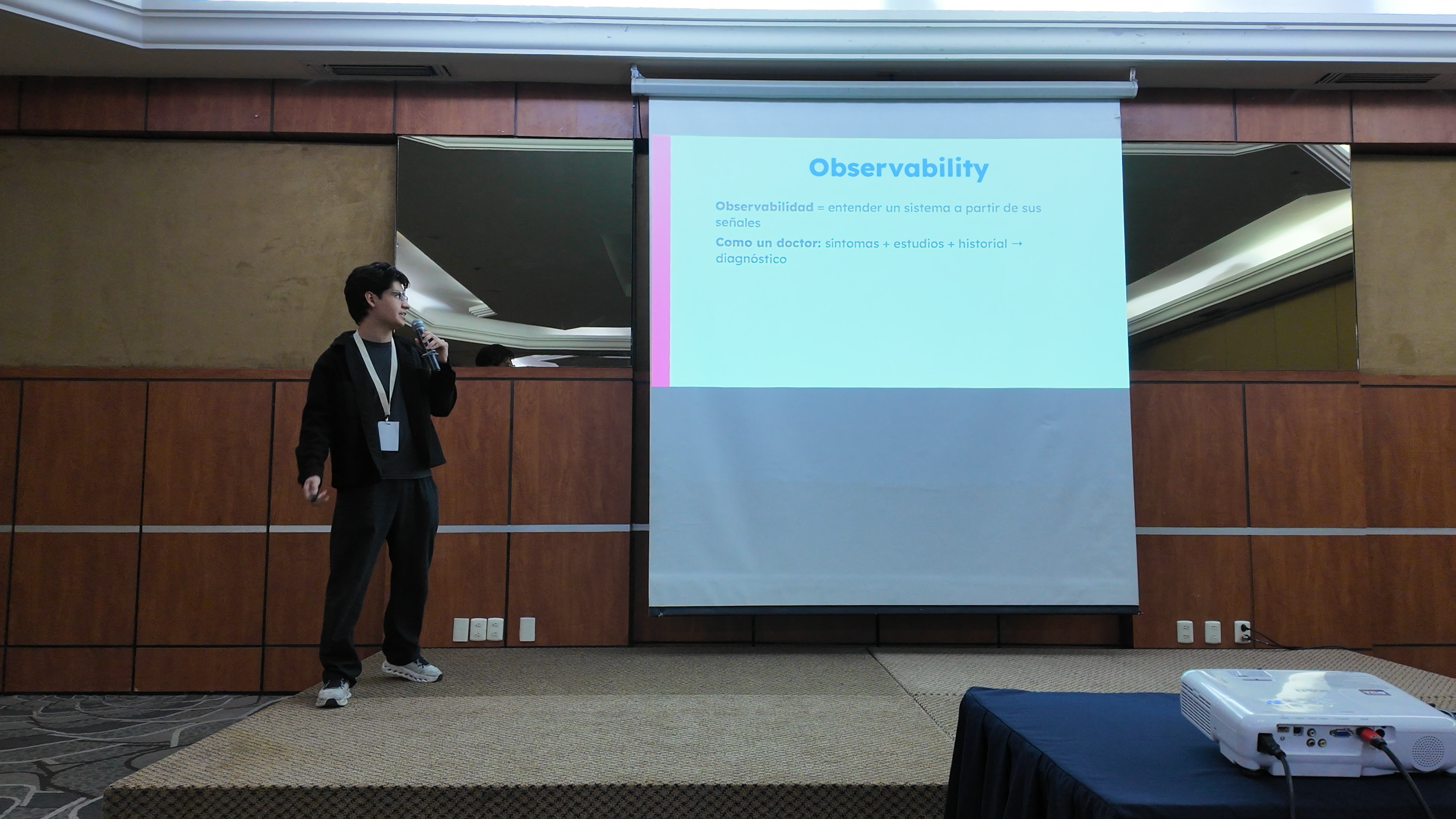 KCD Mexico conference presentation on Kubernetes security observability